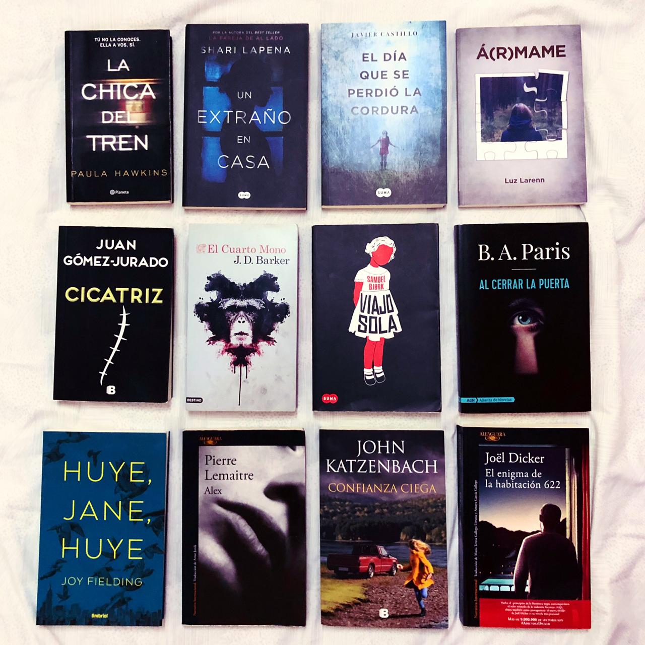 12 Autores – 12 thrillers